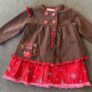 La Compagnie des Petits Baby Girl Dress & Jacket Set 9M